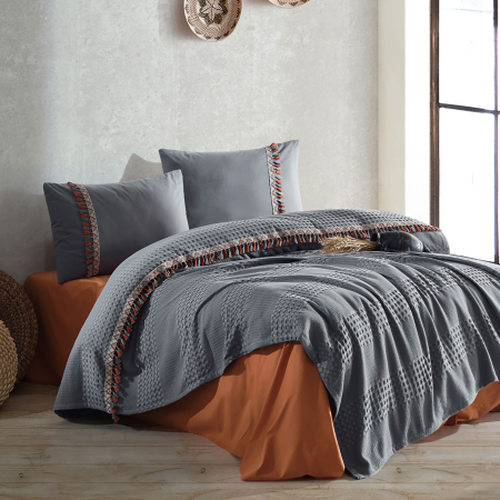 Pucioasa - Lenjerie de pat ranforce Butique (BOHEMLINE V1)