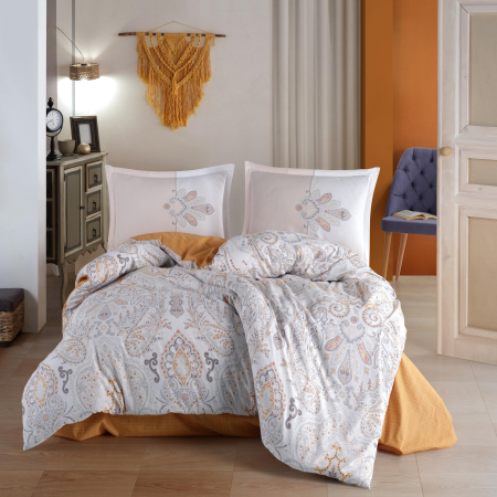 Lenjerii bumbac ranforce - XXL - Lenjerie de pat ranforce Clasy king size (ARMIS)