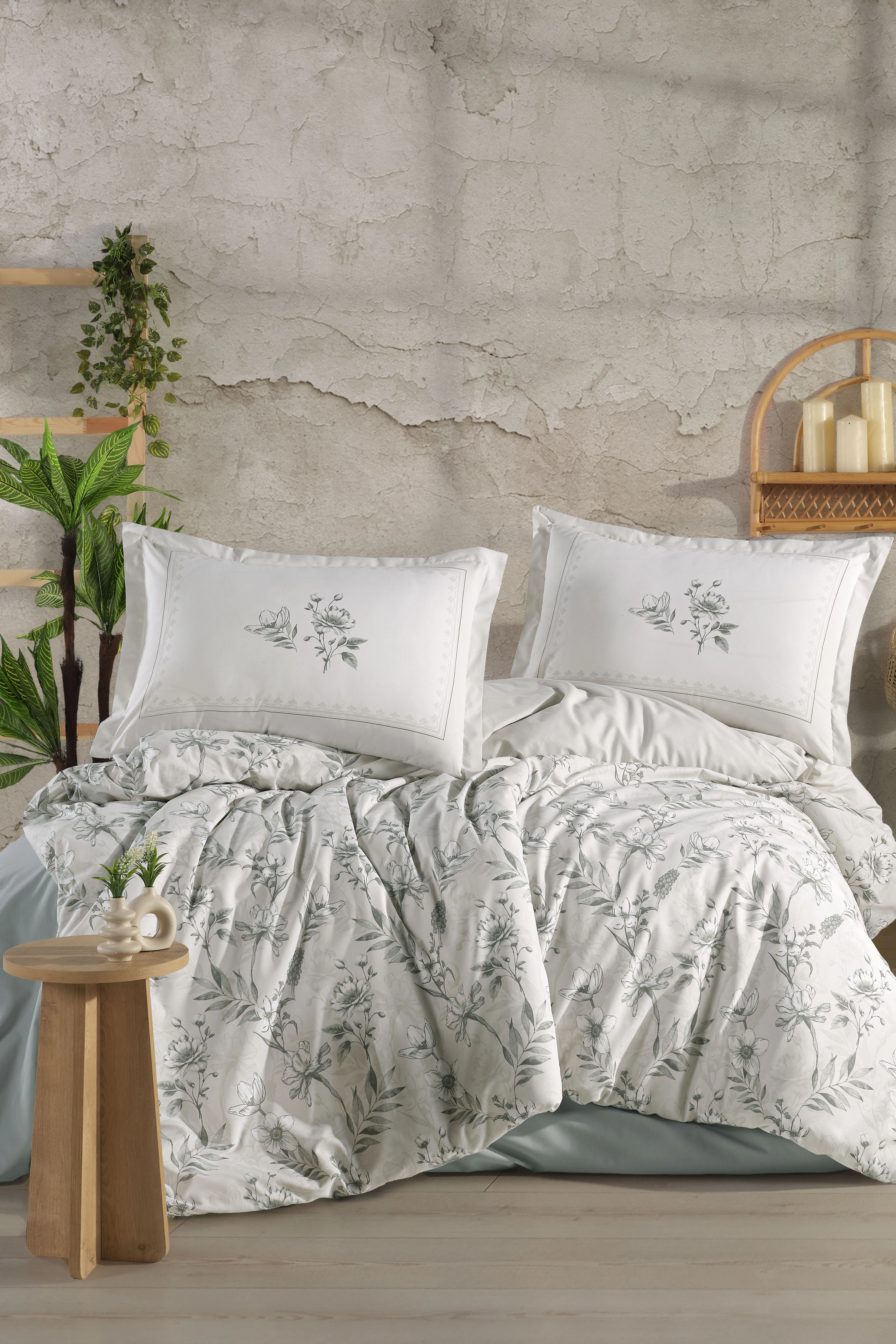 Lenjerii de pat - Lenjerie de pat ranforce Clasy king size (Bloomera)