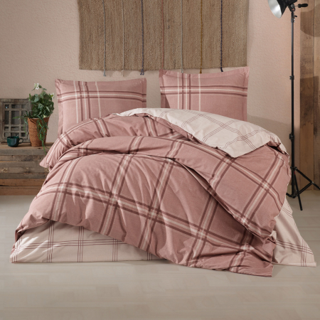 Pucioasa - Lenjerie de pat ranforce Clasy king size (CAPELLA V2)