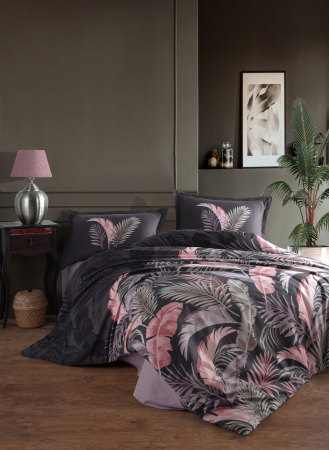 Pucioasa - Lenjerie de pat ranforce Clasy king size (HENA V1)