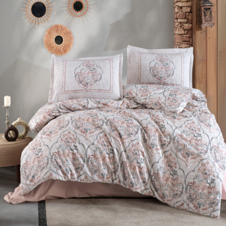 Pucioasa - Lenjerie de pat ranforce Clasy king size (HEZEN)