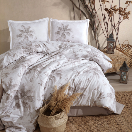 Pucioasa - Lenjerie de pat ranforce Clasy king size (LORETTO)