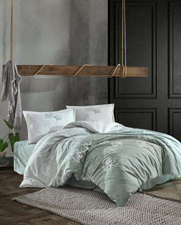 Pucioasa - Lenjerie de pat ranforce Clasy king size (LUVI)