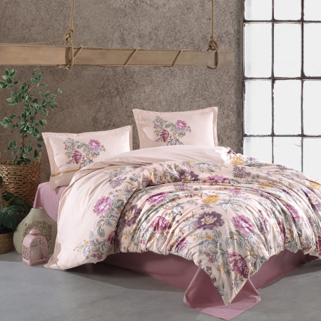 Pucioasa - Lenjerie de pat ranforce Clasy king size (MIRANTE)