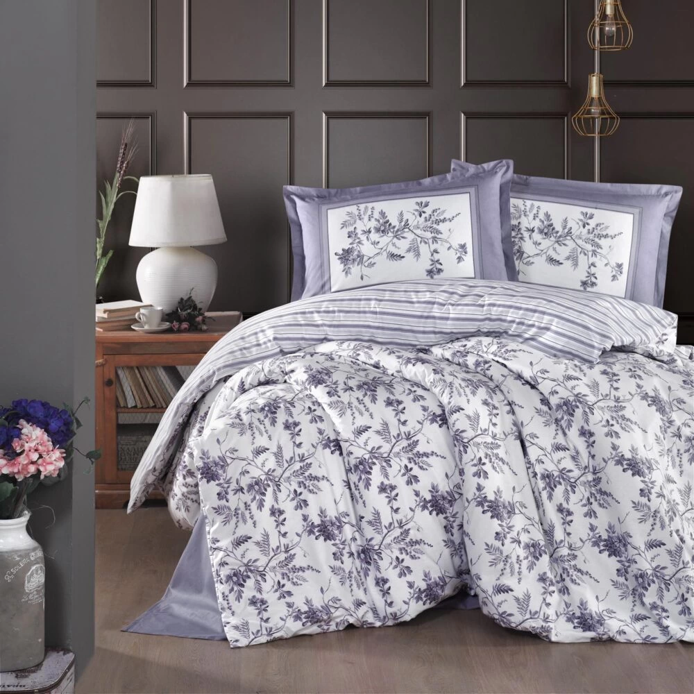 Pucioasa - Lenjerie de pat ranforce Clasy king size (MONTERA V2)