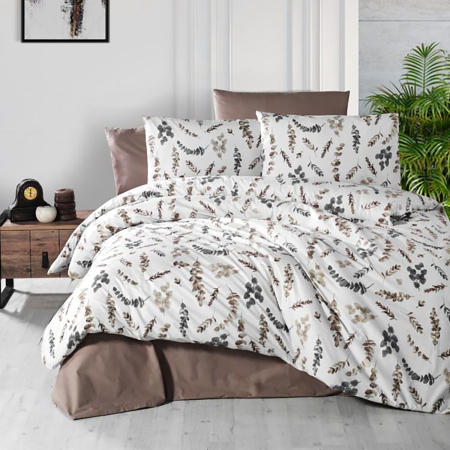 Pucioasa - Lenjerie de pat ranforce Clasy king size (RNF_14)