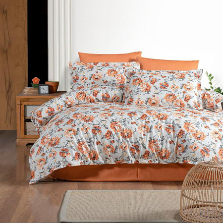 Pucioasa - Lenjerie de pat ranforce Clasy king size (RNF_32)