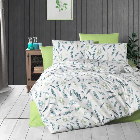 Lenjerii bumbac ranforce - XXL - Lenjerie de pat ranforce Clasy king size (RNF_41)