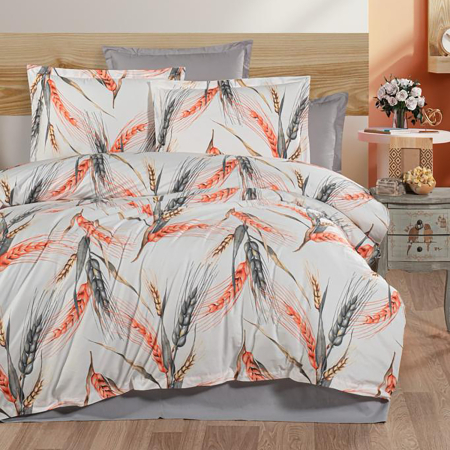 Lenjerii bumbac ranforce - XXL - Lenjerie de pat ranforce Clasy king size (RNF_47)