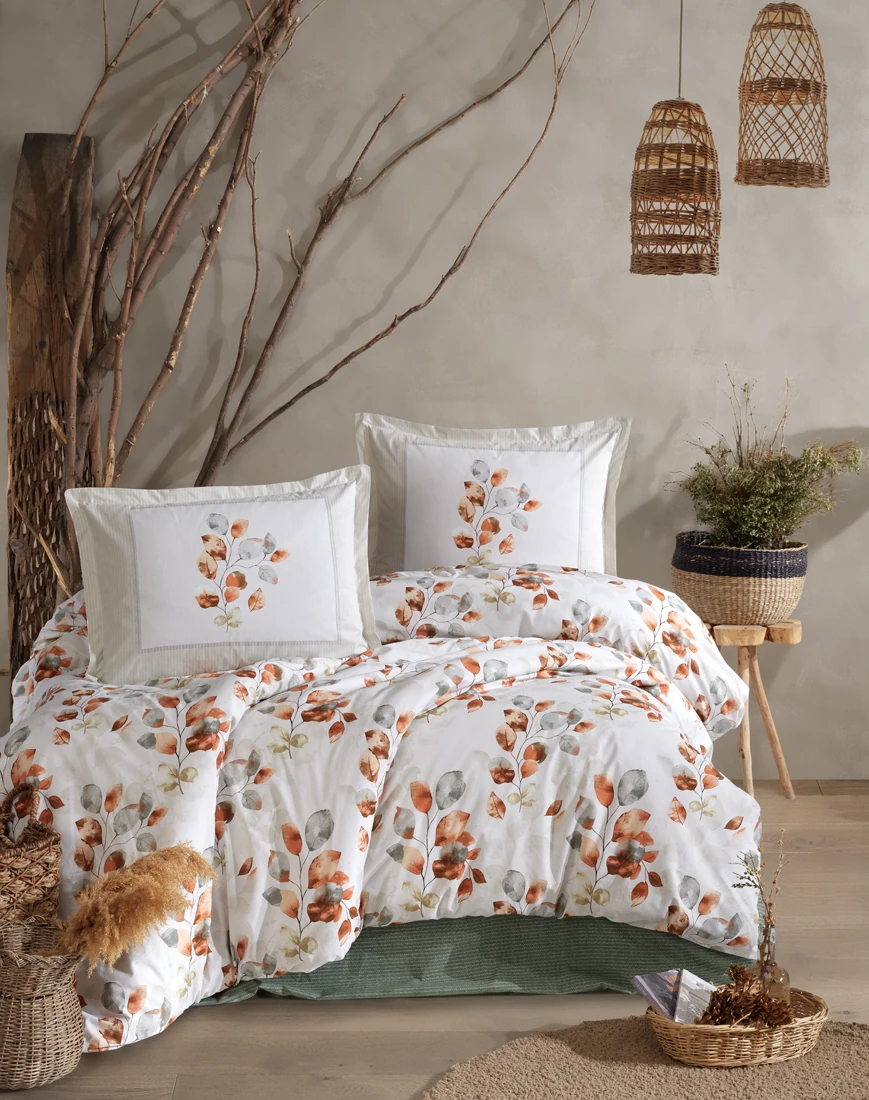 Lenjerii bumbac ranforce - XXL - Lenjerie de pat ranforce Clasy king size (Ruska)