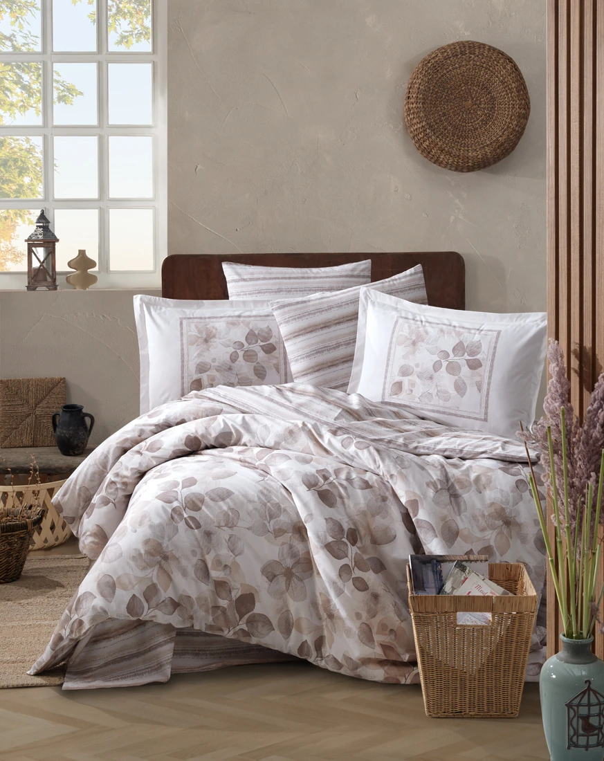 Lenjerii bumbac ranforce - XXL - Lenjerie de pat ranforce Clasy king size (Semeran)