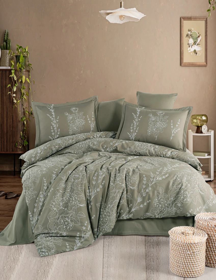 Lenjerii bumbac ranforce - XXL - Lenjerie de pat ranforce Clasy king size (Vinya)