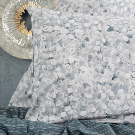 Lenjerie de pat ranforce, două persoane, bumbac 100%, Cotton Box, Molly - Anthracite [1]