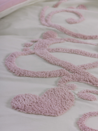 Lenjerie de pat Puff, două persoane, bumbac 100%, Cotton Box, Bellini - Pink [1]