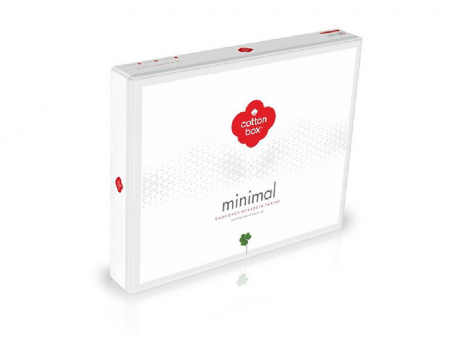 Lenjerie de pat ranforce, două persoane, bumbac 100%, Cotton Box, Tile - Cinnamon [2]