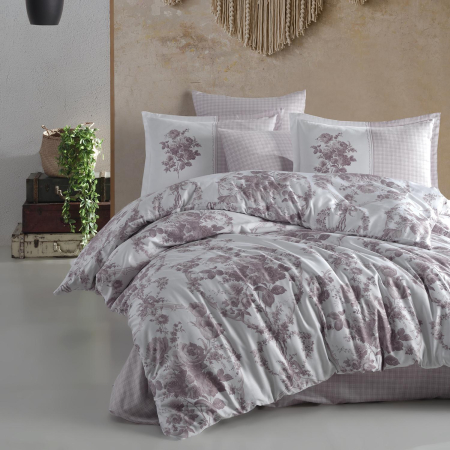 Lenjerii de pat - Lenjerie de pat satin Clasy king size (FREDA)