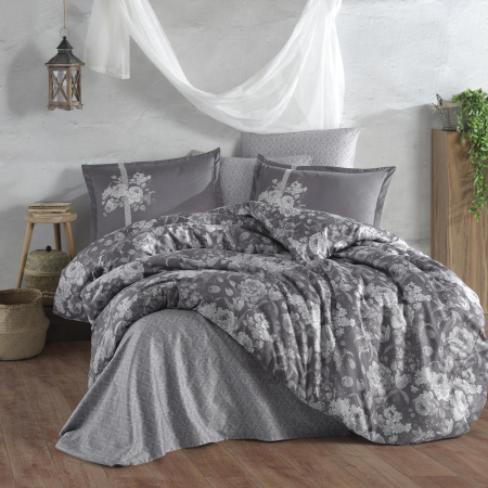 Pucioasa - Lenjerie de pat satin Clasy king size (MONICA V2)