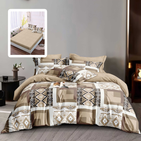 Pucioasa - LENJERIE FINET 6 PIESE CU HUSa - 160x200 SI 180x200 (BENGA-VH)