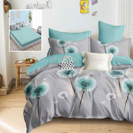 Pucioasa - LENJERIE FINET 6 PIESE CU HUSa - 160x200 SI 180x200 (HAILEY-H)