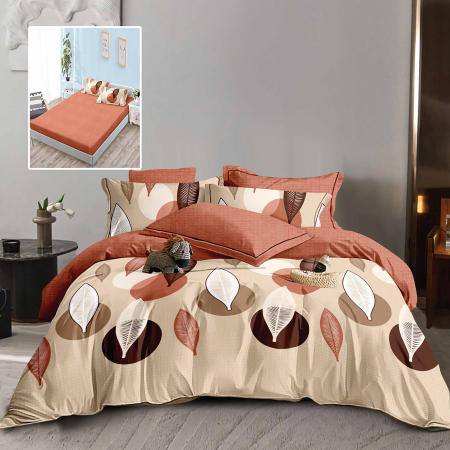 Pucioasa - LENJERIE FINET 6 PIESE CU HUSa - 160x200 SI 180x200 (HF6P243)