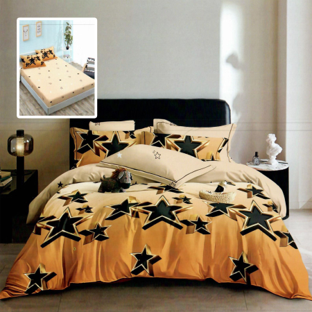 Pucioasa - LENJERIE FINET 6 PIESE CU HUSa - 160x200 SI 180x200 (HF6P270)