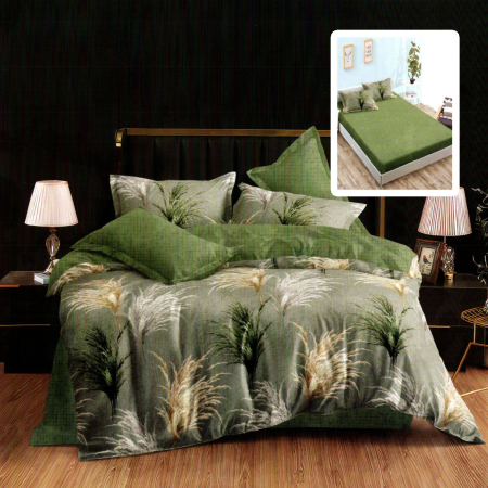 Pucioasa - LENJERIE FINET 6 PIESE CU HUSa - 160x200 SI 180x200 (ISABELLA-VH)