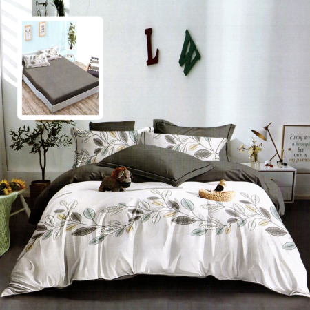 Pucioasa - LENJERIE FINET 6 PIESE CU HUSa - 160x200 SI 180x200 (SCARLETT-VH)