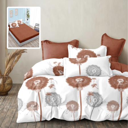 Pucioasa - LENJERIE FINET 6 PIESE CU HUSa - 160x200 SI 180x200 (VALI V2)