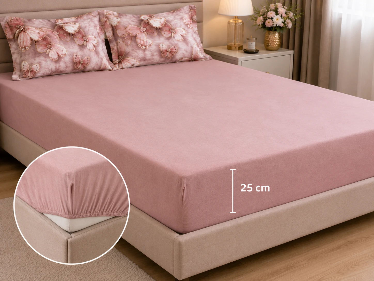Lenjerie Finet 6 piese cu husa de pat pentru saltea de 160×200 si 180×200 [2]