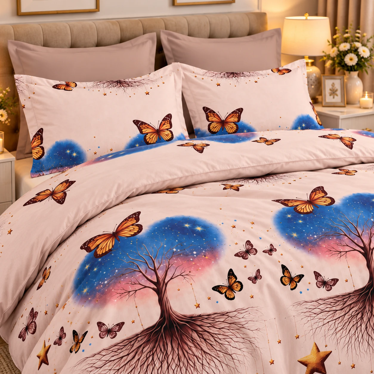Lenjerie Finet 6 piese cu husa de pat pentru saltea de 160×200 si 180×200 [2]