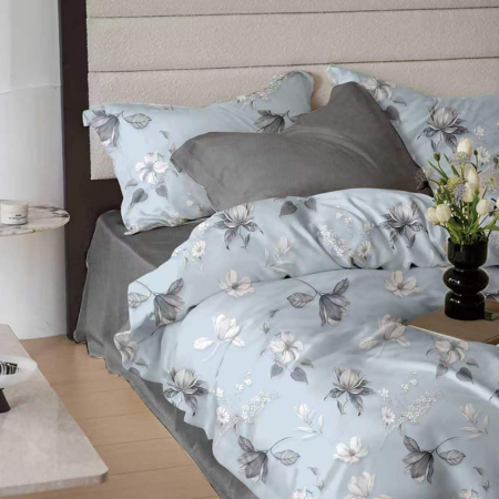 LENJERII FINET 6 PIESE CU HUSa PENTRU SALTEA - Lenjerie Finet 6 piese cu husa de pat pentru saltea de 160x200 si 180x200