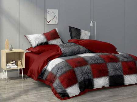 Lenjerie Finet 6 piese cu husa de pat pentru saltea de 160x200 si 180x200 [1]