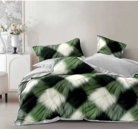 Pucioasa - Lenjerie Finet 6 piese cu husa de pat pentru saltea de 160x200 si 180x200