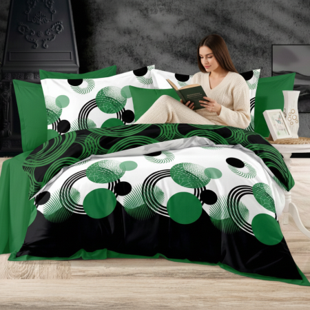 Lenjerie Finet 6 piese cu husa de pat pentru saltea de 160x200 si 180x200 [2]