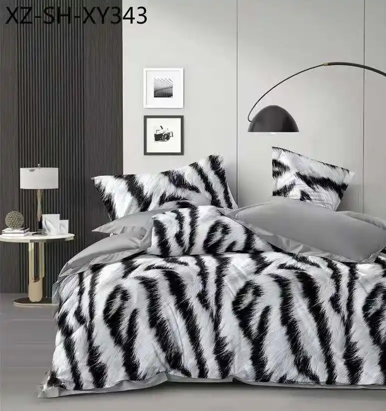 Pucioasa - Lenjerie Finet 6 piese cu husa de pat pentru saltea de 160x200 si 180x200