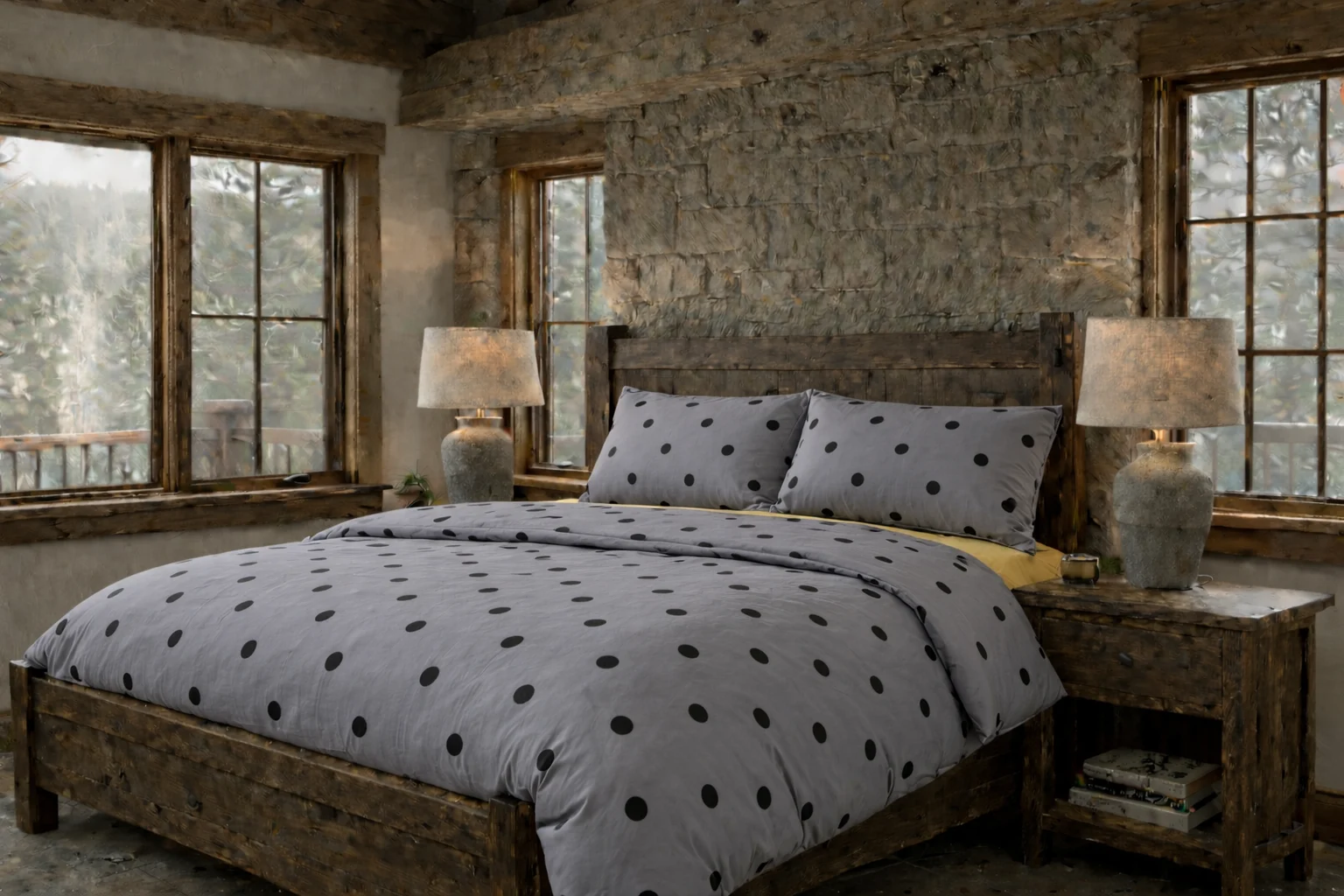 Pucioasa - LENJERIE PAT CU HUSa PENTRU SALTEA "RaSFaT NATURAL", TRICOT 100% BUMBAC