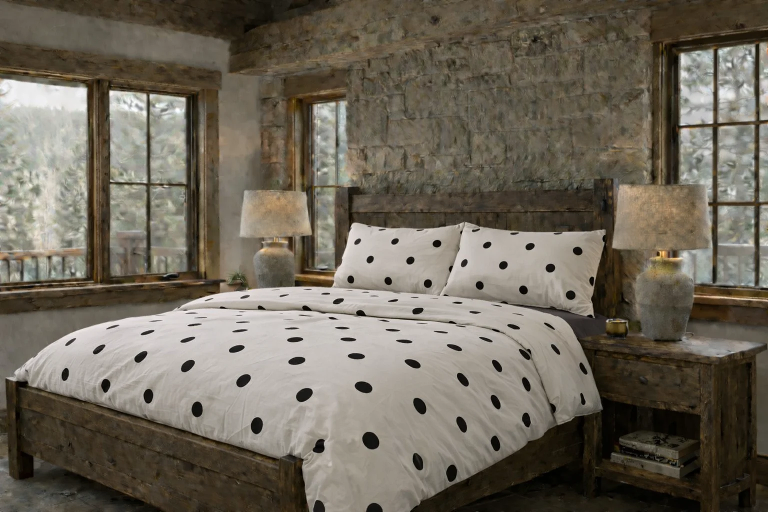 Pucioasa - LENJERIE PAT CU HUSa PENTRU SALTEA "RaSFaT NATURAL", TRICOT 100% BUMBAC