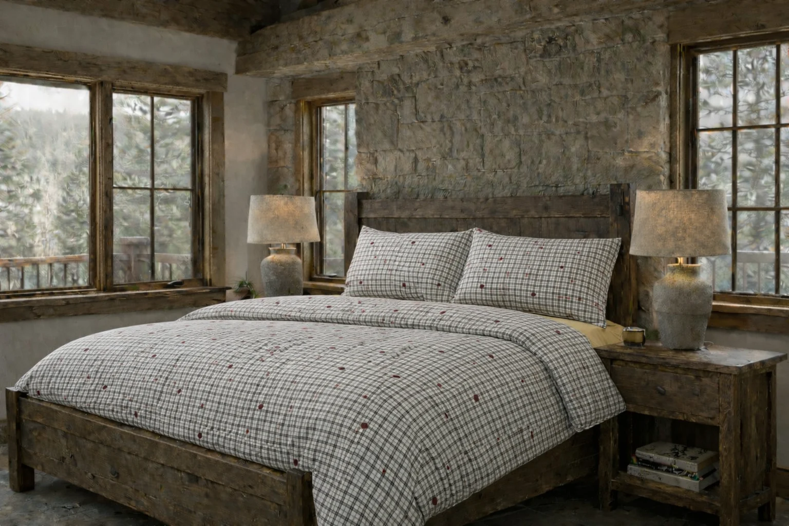 Pucioasa - LENJERIE PAT CU HUSa PENTRU SALTEA "RaSFaT NATURAL", TRICOT 100% BUMBAC