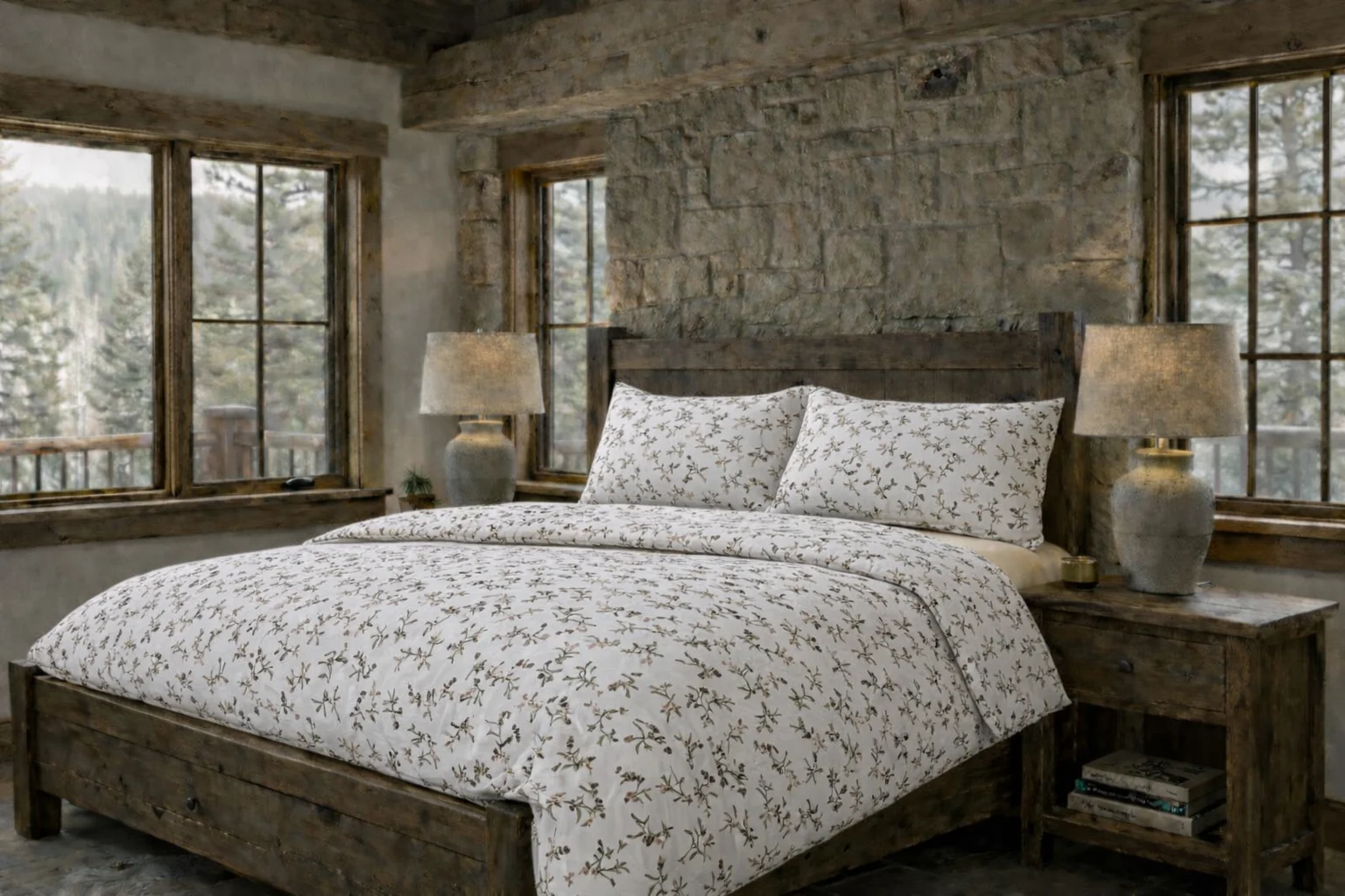 Pucioasa - LENJERIE PAT CU HUSa PENTRU SALTEA "RaSFaT NATURAL", TRICOT 100% BUMBAC