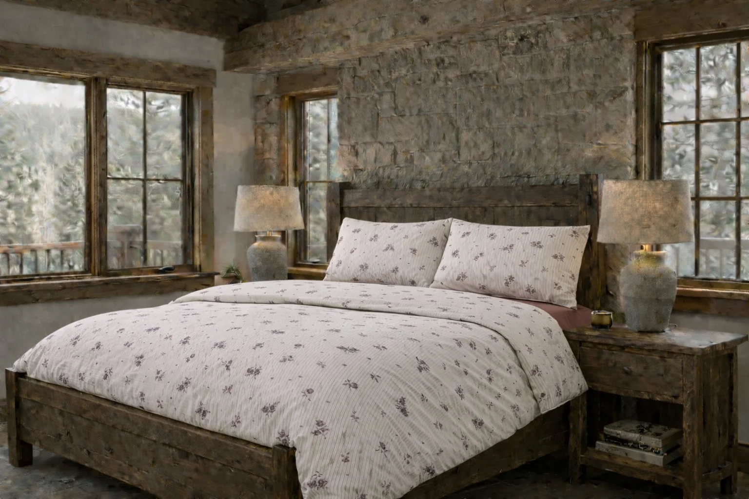 Pucioasa - LENJERIE PAT CU HUSa PENTRU SALTEA "RaSFaT NATURAL", TRICOT 100% BUMBAC