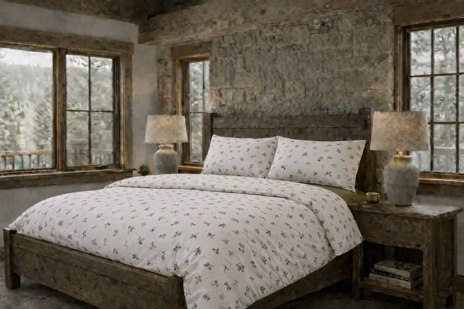 Pucioasa - LENJERIE PAT CU HUSa PENTRU SALTEA "RaSFaT NATURAL", TRICOT 100% BUMBAC