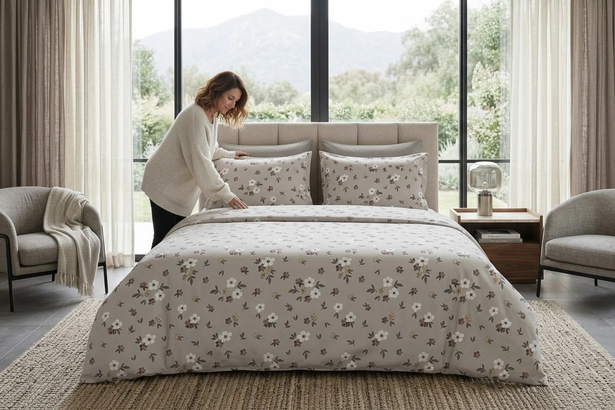 Lenjerie pat Ranforce 100% Cotton Pro (Core) - Marime: O persoana [1]