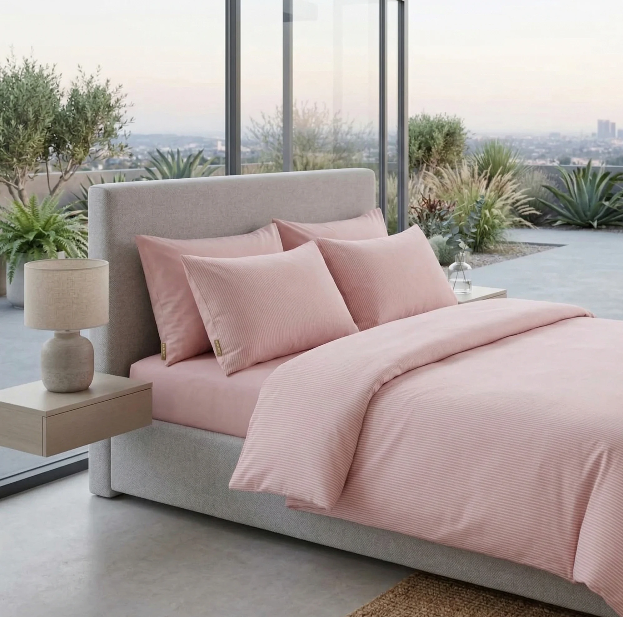 Lenjerie pat Ranforce 100% Cotton Pro (Couture Nest) - Marime: O persoana [3]