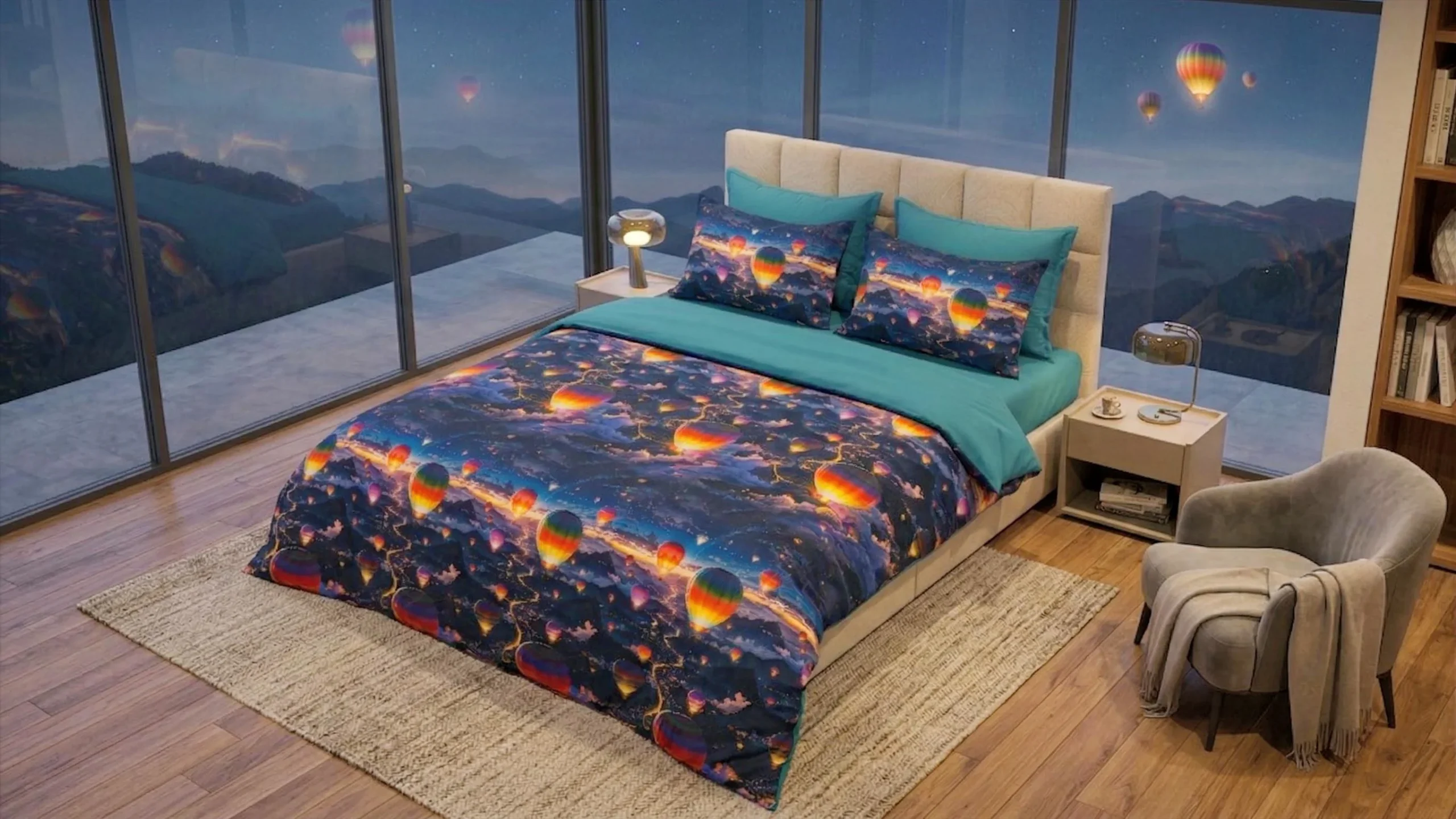 Lenjerie pat Ranforce 100% Cotton Pro (Driftwood) - Marime: O persoana [1]