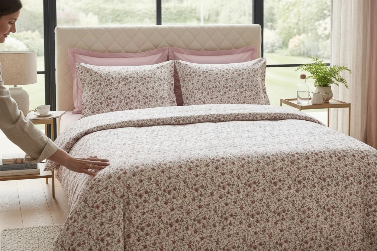 Lenjerie pat Ranforce 100% Cotton Pro (Pure Allure) - Marime: O persoana [3]