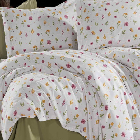 Lenjerie pat Ranforce 100% Cotton Pro (RCP12) - Marime: O persoana [2]