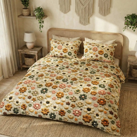 Lenjerii de pat - Lenjerie pat Ranforce 100% Cotton Pro (RCP15) - Marime: O persoana