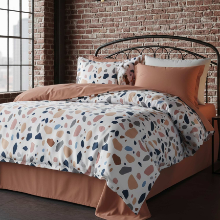 Lenjerie pat Ranforce 100% Cotton Pro (RCP16) - Marime: O persoana [3]