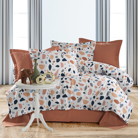 Lenjerii de pat - Lenjerie pat Ranforce 100% Cotton Pro (RCP16) - Marime: O persoana